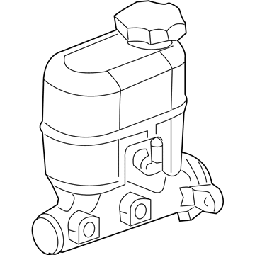 Hummer Brake Master Cylinder - 19209243