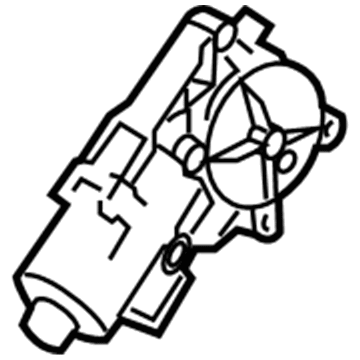 Cadillac SRX Window Motor - 22912132
