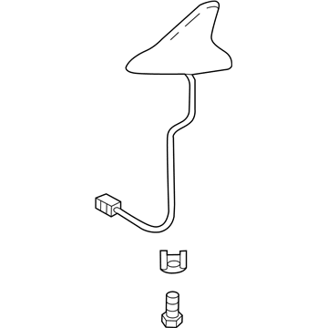 Buick Antenna Base - 20909208