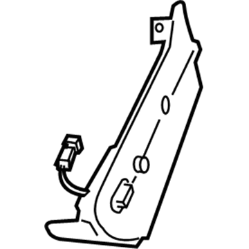 Buick Century Seat Switch Panel - 88899151