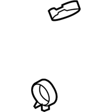 Cadillac 11516234 Lower Hose Clamp