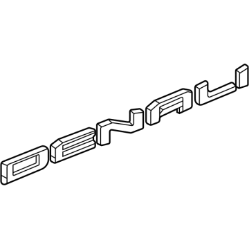 GMC 23400376 Nameplate