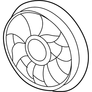 Buick 12362508 Fan Blade