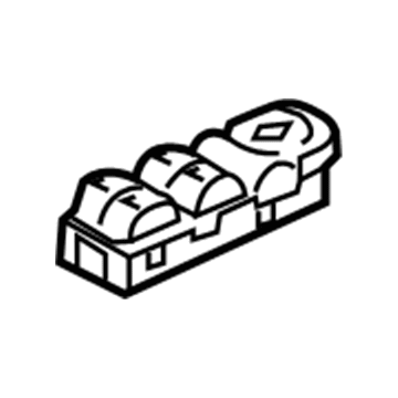 Buick Power Window Switch - 23333294