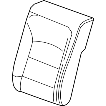 GM 84068356 Seat Back Cover, Rear