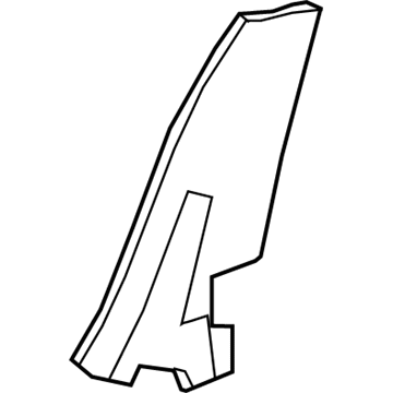 GM 84000266 Bolster Cover, Driver Side GM 84000266 Bolster Cover, Driver Side