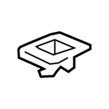 GM 13405091 Bezel, Black, Rear Driver Side GM 13405091 Bezel, Black, Rear Driver Side