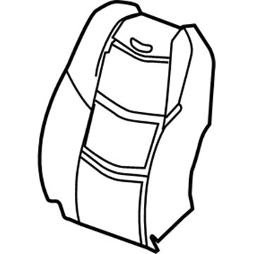 Cadillac 84206254 Seat Back Cover