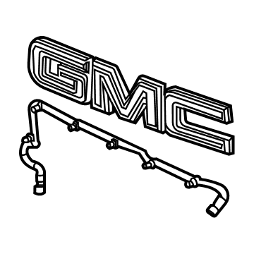GMC Emblem - 84364356