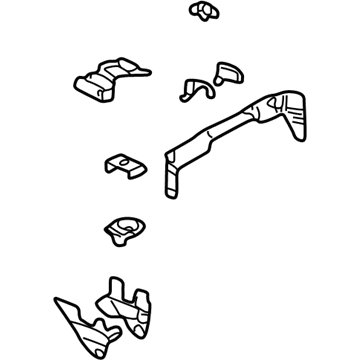 GM 10420803 Floor Extension, Rear Driver Side GM 10420803 Floor Extension, Rear Driver Side