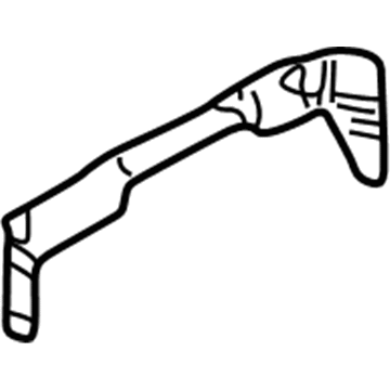 GM 10411277 Lower Extension, Rear Driver Side