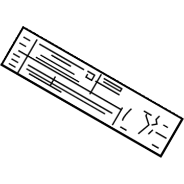Chevy 19354745 Emission Label
