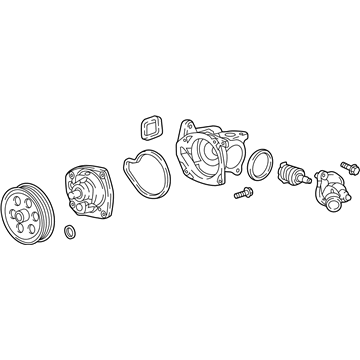 Buick Water Pump - 25201445