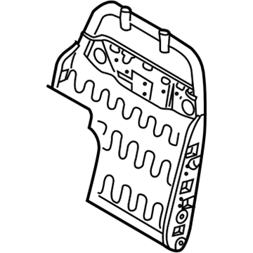 GM 96807613 Seat Back Frame
