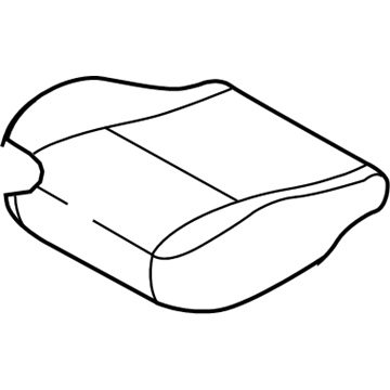 GM 96870188 Seat Cover, Black GM 96870188 Seat Cover, Black