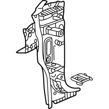 Chevy 42771342 Hinge Pillar Reinforcement