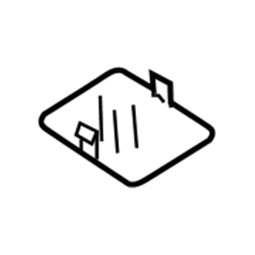 GM 15528768 Lamp Lens GM 15528768 Lamp Lens