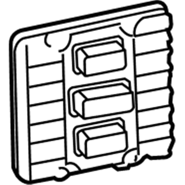 Cadillac SRX Engine Control Module - 12576523