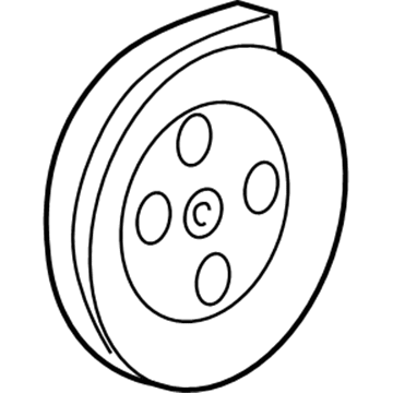GM 19258552 Pulley
