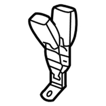2004 Chevy Express 2500 Seat Belt - 19148942