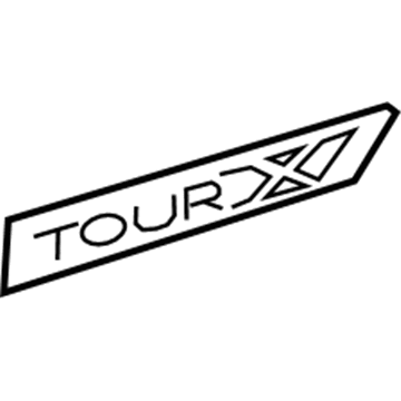 GM 39079058 Nameplate, Rear GM 39079058 Nameplate, Rear