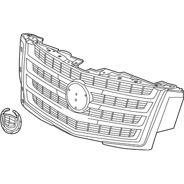 Cadillac 22996062 Upper Grille