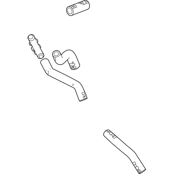 Chevy 40009116 By-Pass Hose