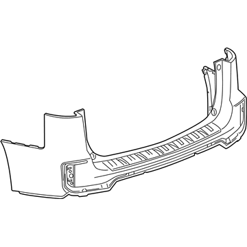 GMC Bumper - 23287381