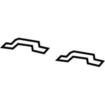 GM 15889552 Bumper Upper Bracket, Front GM 15889552 Bumper Upper Bracket, Front