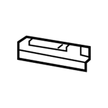 GM 25833267 Outer Reinforcement, Front Driver Side