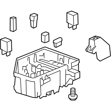 Cadillac Fuse Box - 20836161