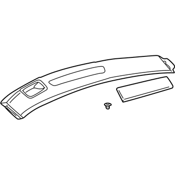 Pontiac Dash Panel Vent Portion Covers - 10308608