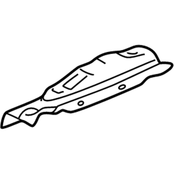 GM 10429485 Insulator, Black, Passenger Side GM 10429485 Insulator, Black, Passenger Side