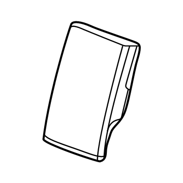 GM 84772859 Armrest, Black, Rear Center GM 84772859 Armrest, Black, Rear Center