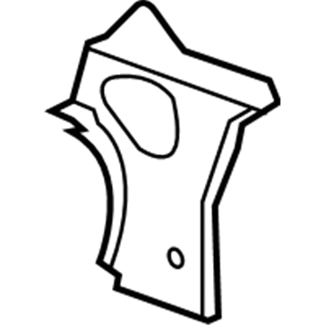 GM 22883732 Side Panel, Rear Passenger Side GM 22883732 Side Panel, Rear Passenger Side