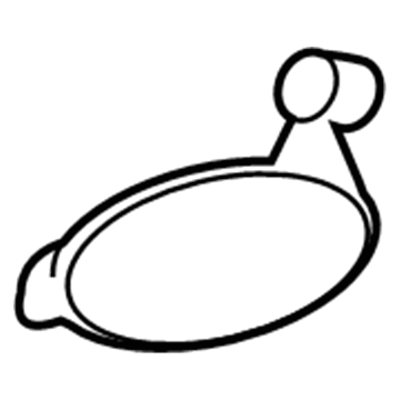 Buick 15927717 Reading Lamp Lens