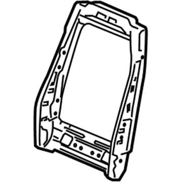 Cadillac 22804410 Seat Back Frame
