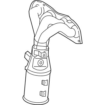 Pontiac Vibe Exhaust Manifold - 19185417