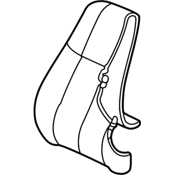 Saturn 22694643 Seat Back Cover