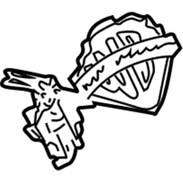 Chevy Venture Emblem - 10342806