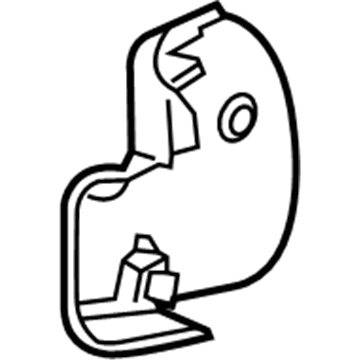 GM 22968707 Outer Finish Panel, Black GM 22968707 Outer Finish Panel, Black