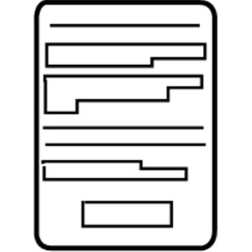 Saturn 10443718 Info Label