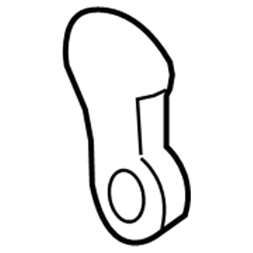 Pontiac 10398081 Retractor Assembly Anchor Plate