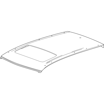 Chevy 42817911 Sunroof Glass