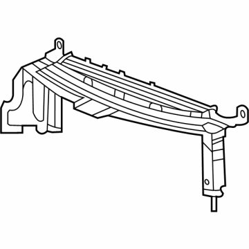 GM 60006254 Upper Baffle GM 60006254 Upper Baffle