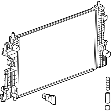 Buick 42670687 Radiator