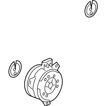 Chevy Fan Motor - 22780241