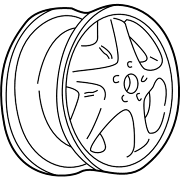 Pontiac Sunfire Spare Wheel - 12365425