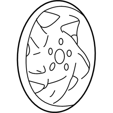 Pontiac Sunfire Wheel Cover - 9592477