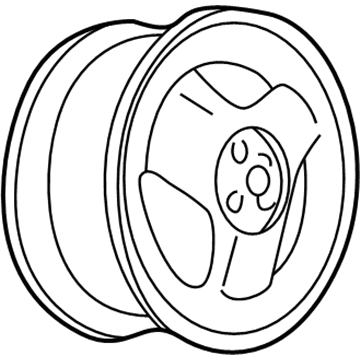 Pontiac Sunfire Spare Wheel - 12365475